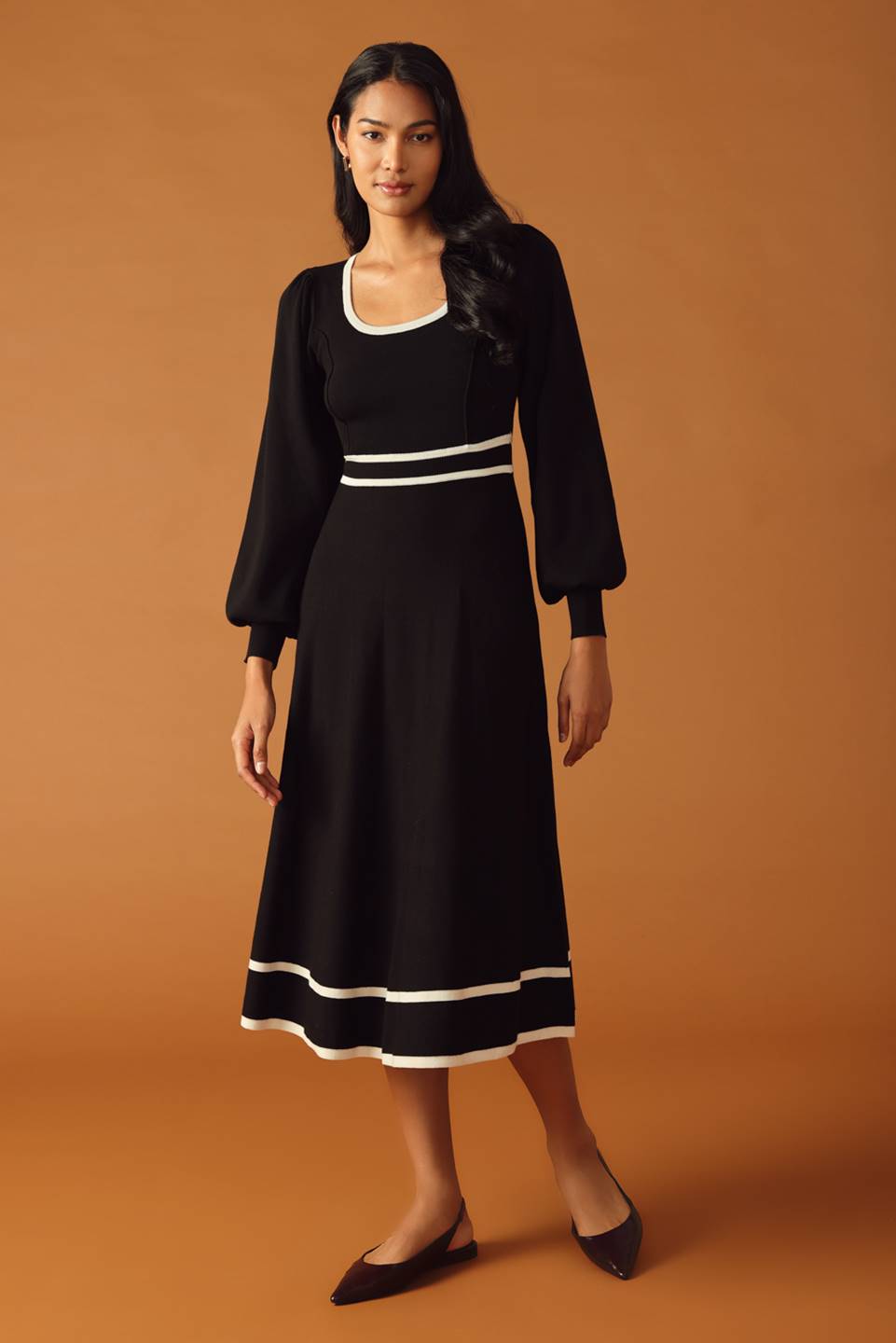 CAUGHT UP SWEATER MIDI DRESS Flying Tomato